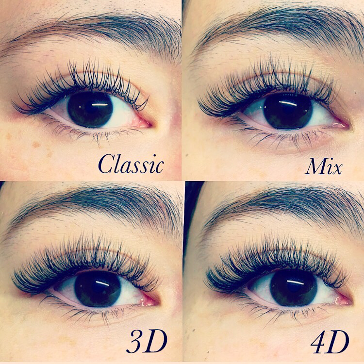 3d eyelash extensions